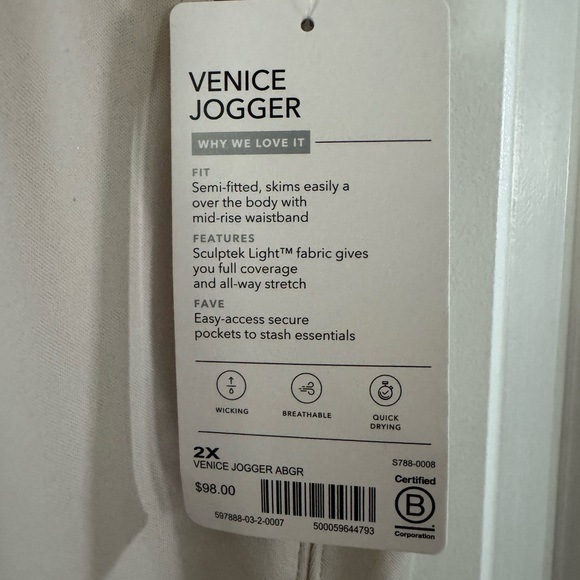 NWT Athleta Venice joggers - Picture 3 of 5